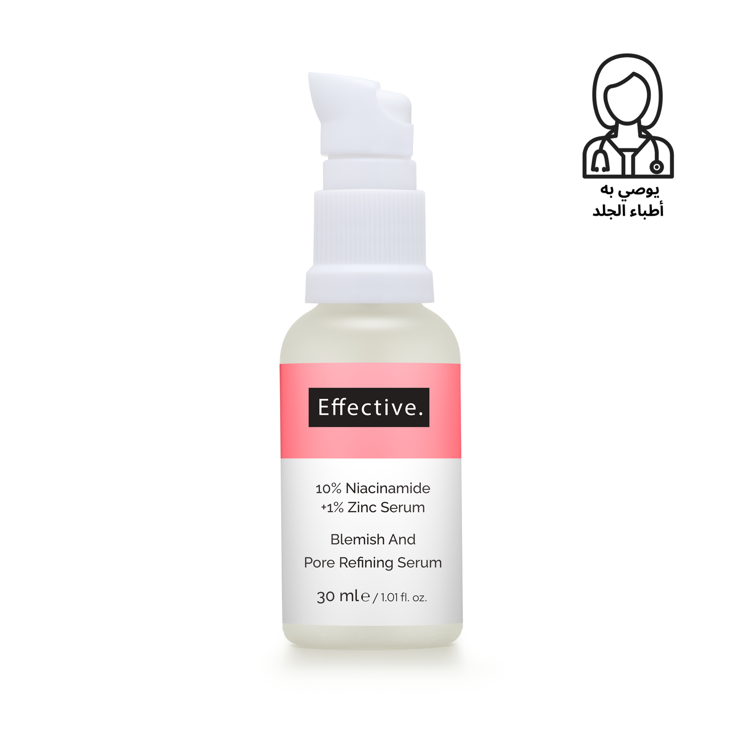 Effective 10% Niacinamide +1% Zinc Serum 30ml