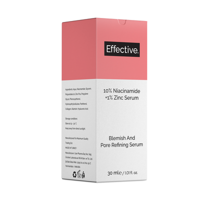 Effective 10% Niacinamide + 1% Zinc Serum 30ml