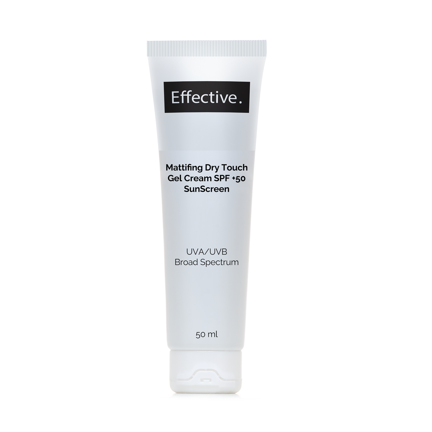 Effective Mattifying Dry Touch Gel Cream SPF50+ Sunscreen 50ml