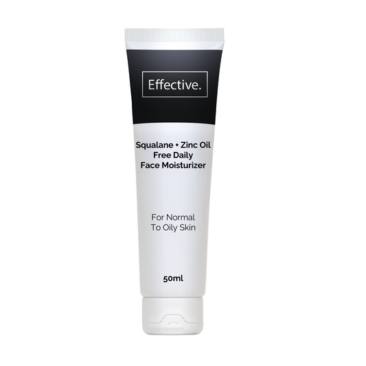 Effective Squalane + Zinc Oil-Free Daily Face Moisturizer 50ml